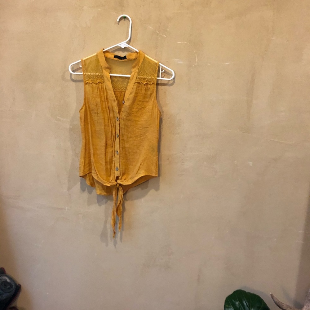 Yellow Tank Top